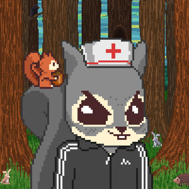 Pixel Squirrels #7621